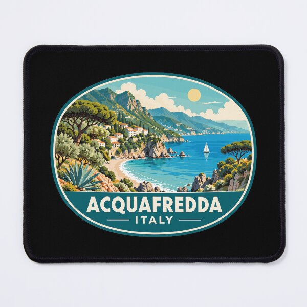 Item preview, Discover Acquafredda in Italy Tyrrhenian Sea Coast designed and sold by turtlestart.