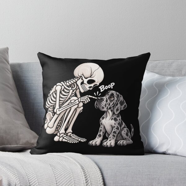 Item preview, Funny Skeleton Great Dane Dog Boop Halloween Design Mom Dad designed and sold by rafaeltto.