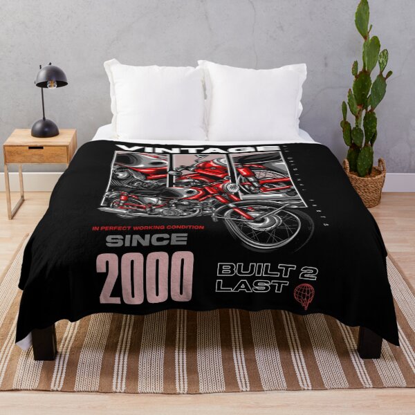 Item preview, Vintage Motorcycle Bikers Motorbike Birthday 2000 designed and sold by JRRTs.