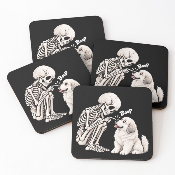 Item preview, Funny Skeleton Great Pyrenees Dog Boop Halloween Design Mom Dad designed and sold by rafaeltto.