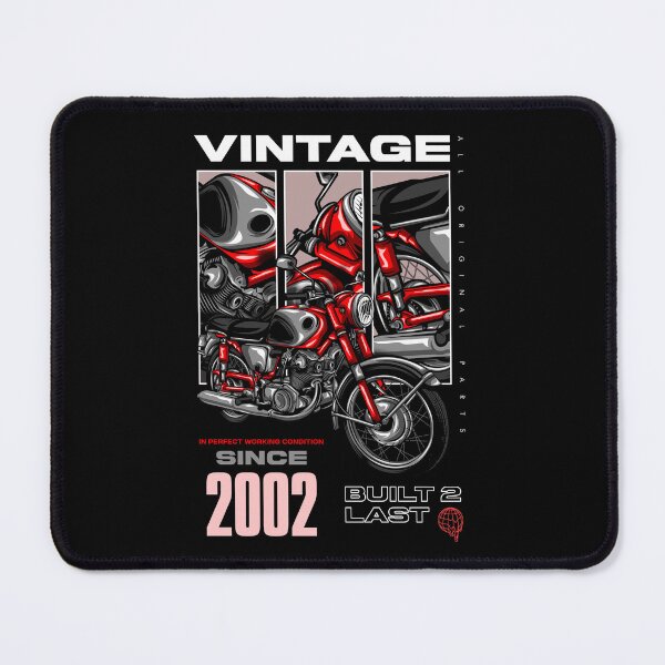 Item preview, Vintage Motorcycle Bikers Motorbike Birthday 2002 designed and sold by JRRTs.