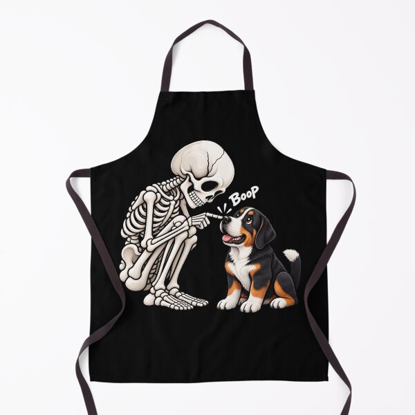 Item preview, Funny Skeleton Great Swiss Mountain Dog Boop Halloween Design Mom Dad designed and sold by rafaeltto.
