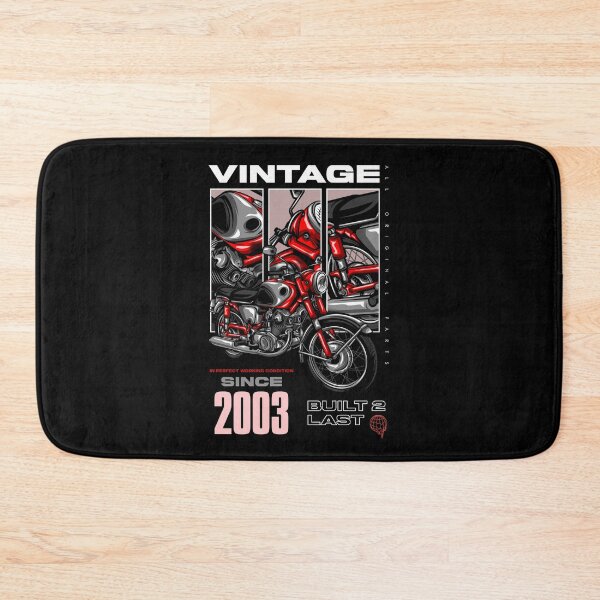 Item preview, Vintage Motorcycle Bikers Motorbike Birthday 2003 designed and sold by JRRTs.