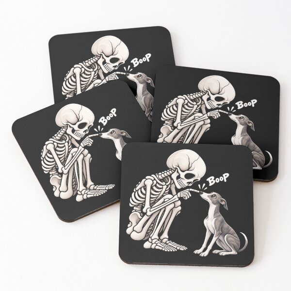 Item preview, Funny Skeleton Greyhound Dog Boop Halloween Design Mom Dad designed and sold by rafaeltto.