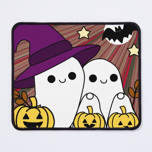 Item preview, Cute Halloween Ghost Family Pumpkins Bat designed and sold by MigWhimsy.