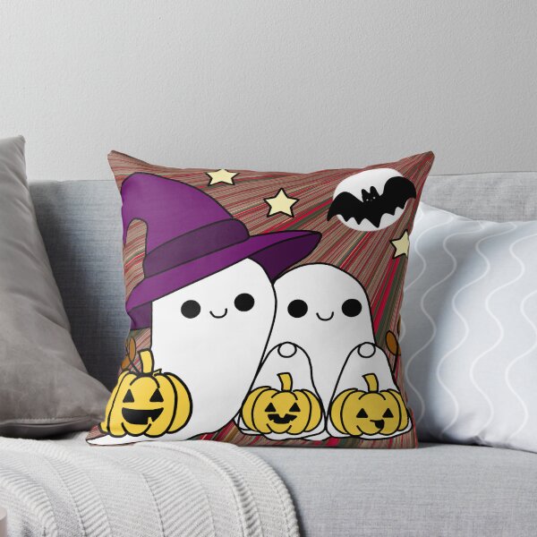 Item preview, Cute Halloween Ghost Family Pumpkins Bat designed and sold by MigWhimsy.