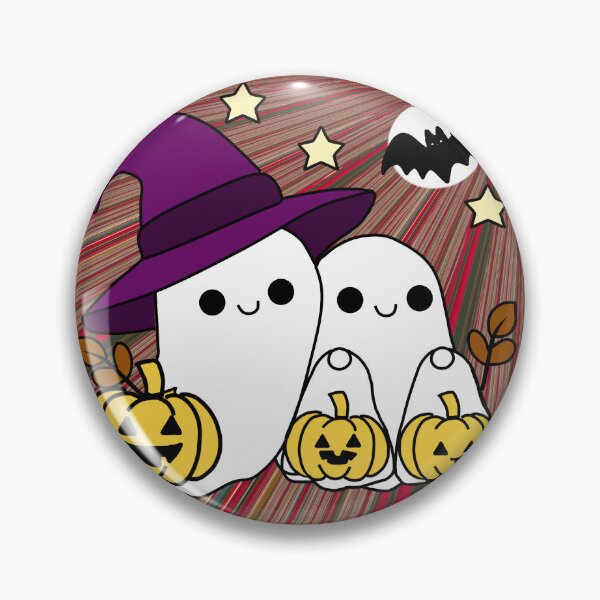 Item preview, Cute Halloween Ghost Family Pumpkins Bat designed and sold by MigWhimsy.
