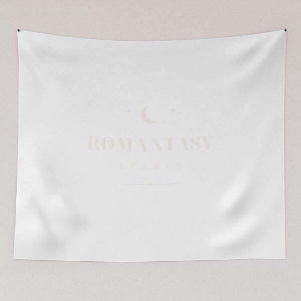 Item preview, Romantasy Reader — Fantasy Romance Bookish Design (Cream) designed and sold by WellReadThreadz.
