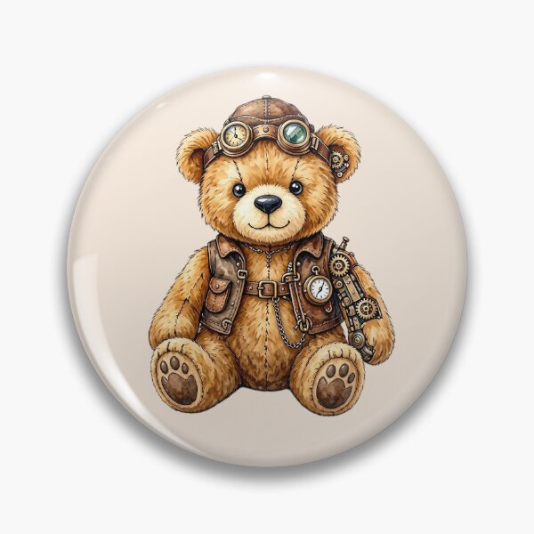Item preview, Steampunk Teddy Bear designed and sold by SweetLilith.