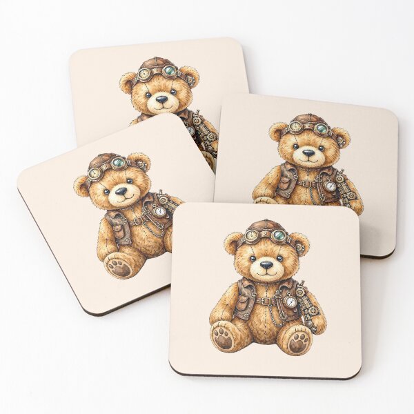 Item preview, Steampunk Teddy Bear designed and sold by SweetLilith.