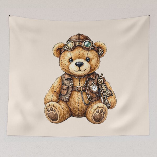Item preview, Steampunk Teddy Bear designed and sold by SweetLilith.