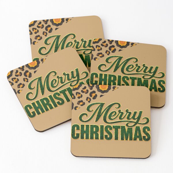 Item preview, Christmas Leopard Pattern Typography PNG  designed and sold by annenambiro.
