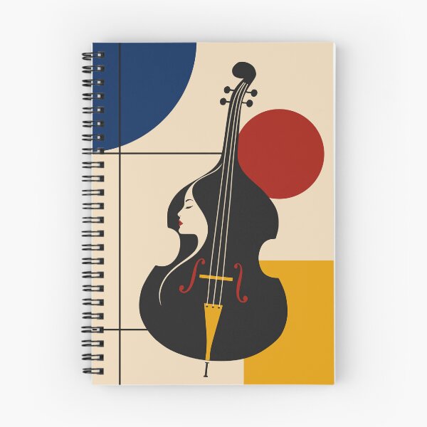 Item preview, Woman and Cello Art Print, Bauhaus Music Print, Female Musician Art, Cello Player Gift, Abstract Music Print, Mid Century Modern Decor designed and sold by Studio pod Burom.