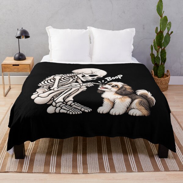 Item preview, Funny Skeleton Havanese Dog Boop Halloween Design Mom Dad designed and sold by rafaeltto.