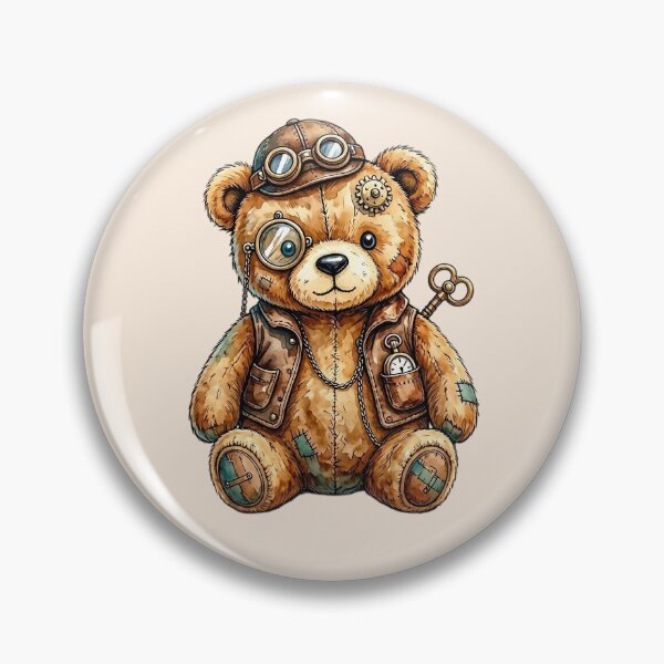 Item preview, Steampunk Teddy Bear designed and sold by SweetLilith.