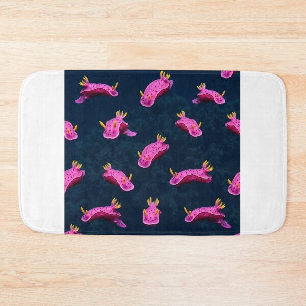 Item preview, Pink Nudibranch – Bold Sea Slug Pattern designed and sold by Helt-enkelt.