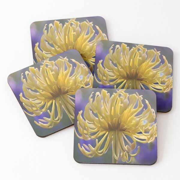 Item preview, Delicate Yellow Chrysanthemum Macro designed and sold by Jasna Dragun.