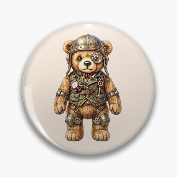 Item preview, Steampunk Teddy Bear designed and sold by SweetLilith.