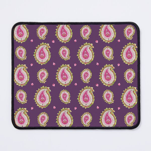 Item preview, Mughal Lotus - Plum Velvet designed and sold by Piret Victoria Ribas.