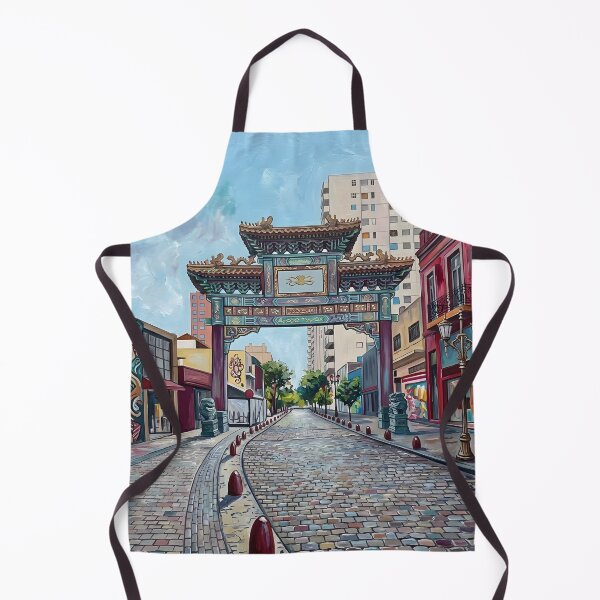 Item preview, Barrio Chino Buenos Aires Wall Art – Belgrano Chinatown designed and sold by POSTERIOCREW.