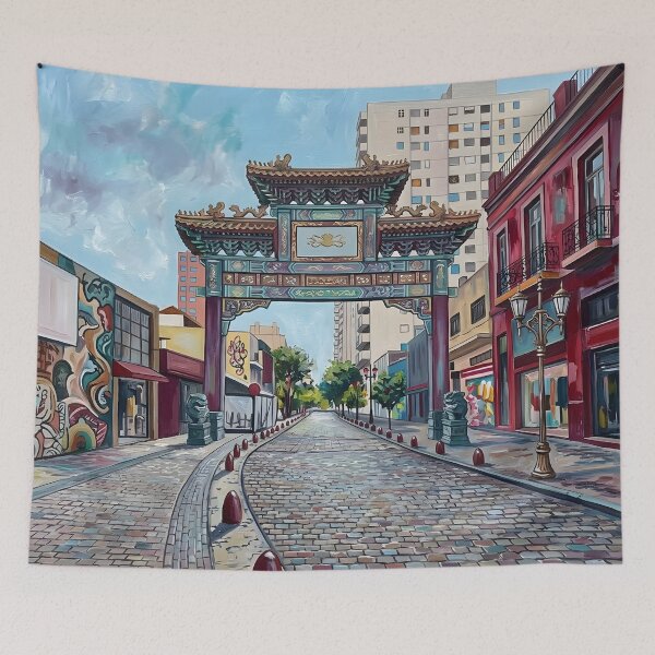 Artikelvorschau, Barrio Chino Buenos Aires Wandkunst – Belgrano Chinatown entworfen und verkauft von POSTERIOCREW.
