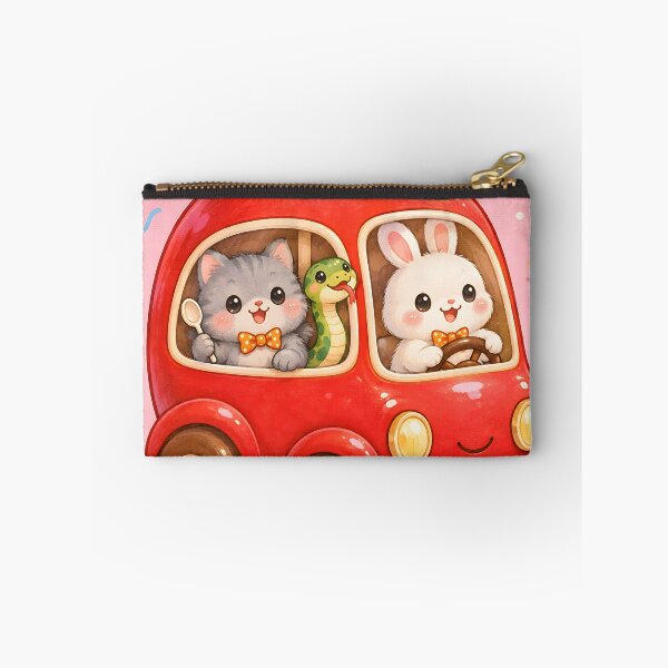 Item preview, Cute Apple Car Animal Adventure designed and sold by Pure Craft.