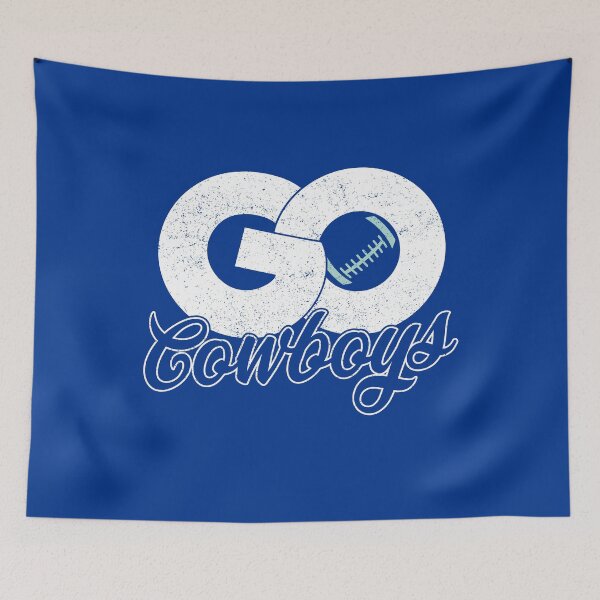 Item preview, Vintage Go Cowboys Distressed Football Team designed and sold by RockTheFeal.