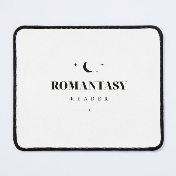 Item preview, Romantasy Reader — Fantasy Romance Bookish Design (Black) designed and sold by WellReadThreadz.
