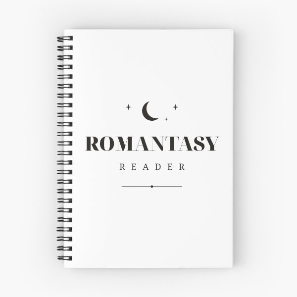 Item preview, Romantasy Reader — Fantasy Romance Bookish Design (Black) designed and sold by WellReadThreadz.