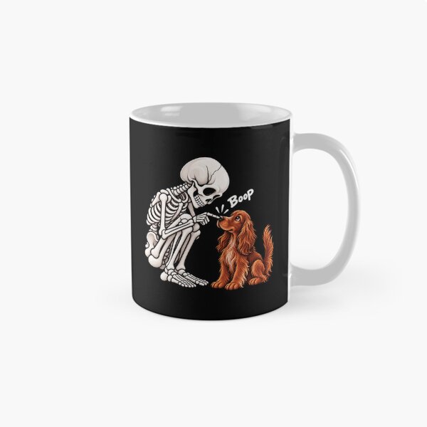 Item preview, Funny Skeleton Irish Setter Dog Boop Halloween Design Mom Dad designed and sold by rafaeltto.