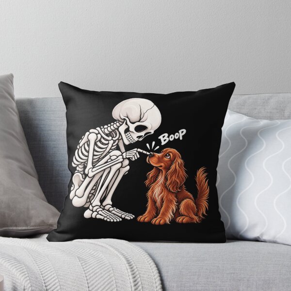 Item preview, Funny Skeleton Irish Setter Dog Boop Halloween Design Mom Dad designed and sold by rafaeltto.
