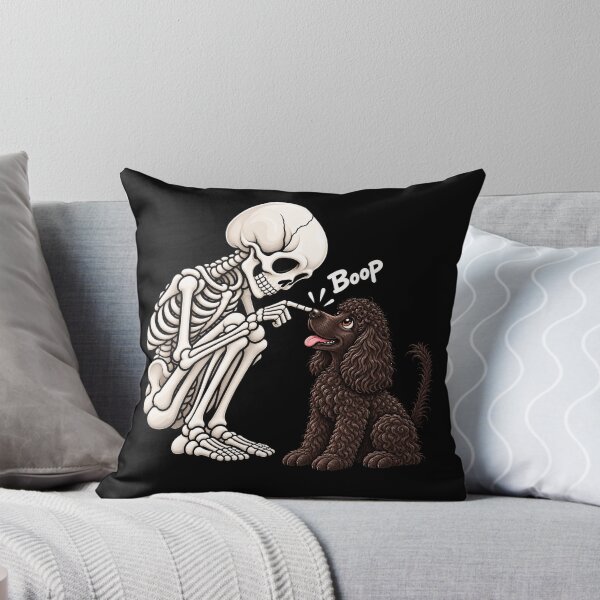Item preview, Funny Skeleton Irish Water Spaniel Dog Boop Halloween Design Mom Dad designed and sold by rafaeltto.
