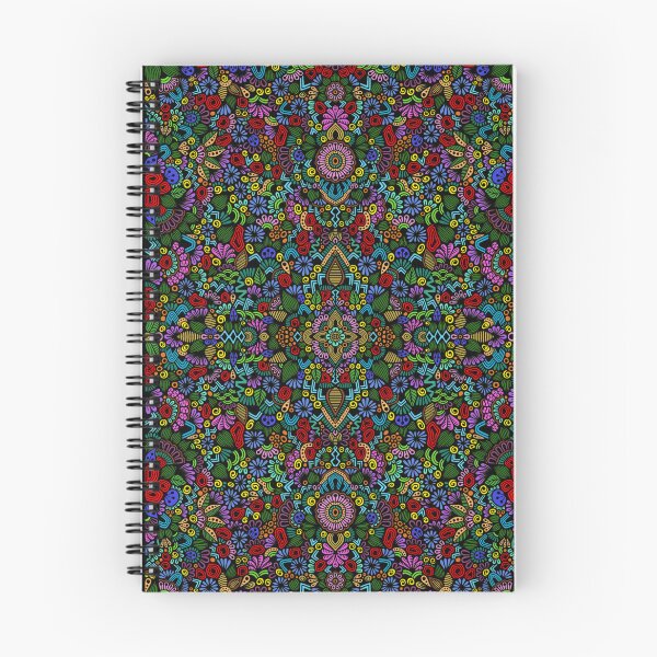Item preview, Psychedelic Kaleidoscope Mandala and Intricate Tribal Pattern designed and sold by FioreDiCiliegio.