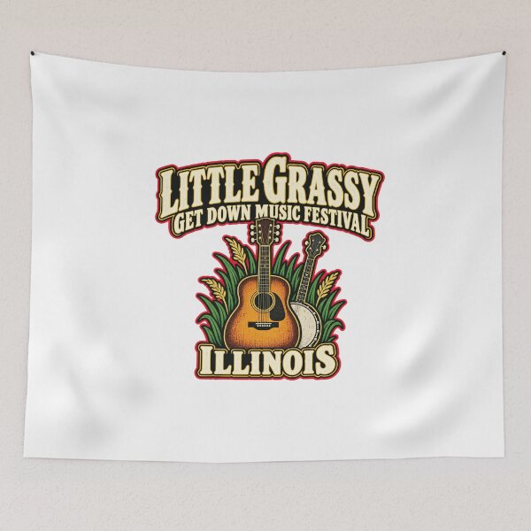 Item preview, Little Grassy Get Down Music Festival designed and sold by IRON WINGS /USAF.
