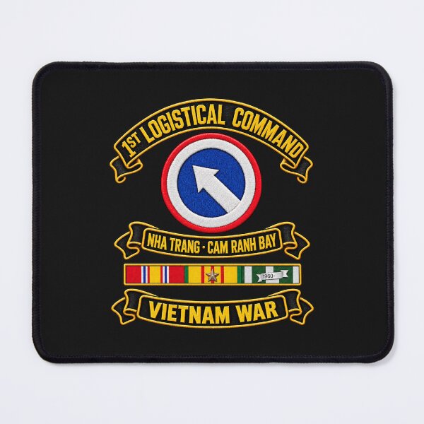 Item preview, Army - 1st Logistical Command - SSI - Nha Trang - Cam Ranh Bay - Vietnam War - VN SVC - 3D - Enhanced designed and sold by Military Insignia Products.