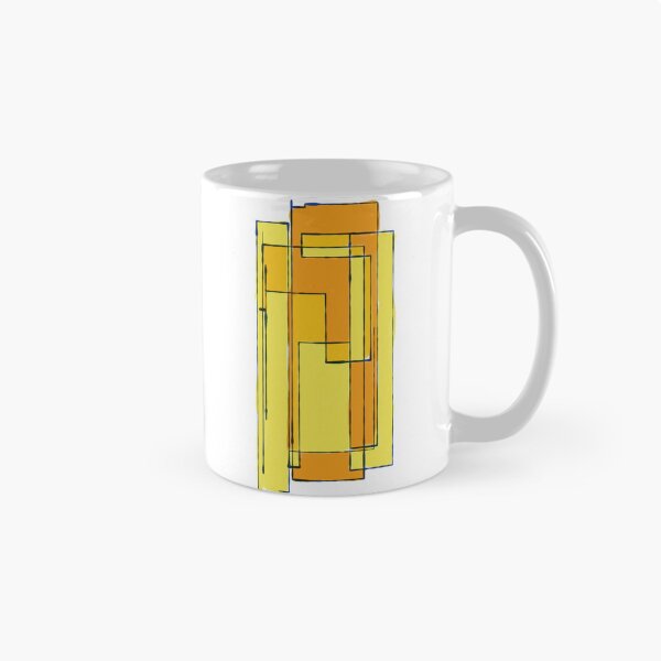 Item preview, Abstract Yellow Blocks designed and sold by Kyxuki.