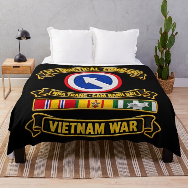 Item preview, Army - 1st Logistical Command - SSI - Nha Trang - Cam Ranh Bay - Vietnam War - VN SVC - 3D - Enhanced designed and sold by Military Insignia Products.
