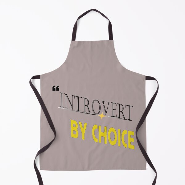 Item preview, Introvert By Choice – Typography T-Shirt | Minimalist Quote Design designed and sold by Gopal Verma.