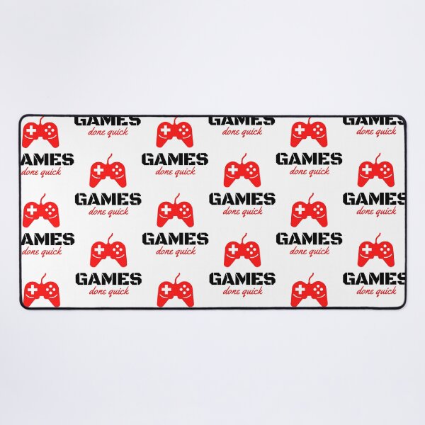 Item preview, Games Done Quick Red Black designed and sold by amoura-mauk.