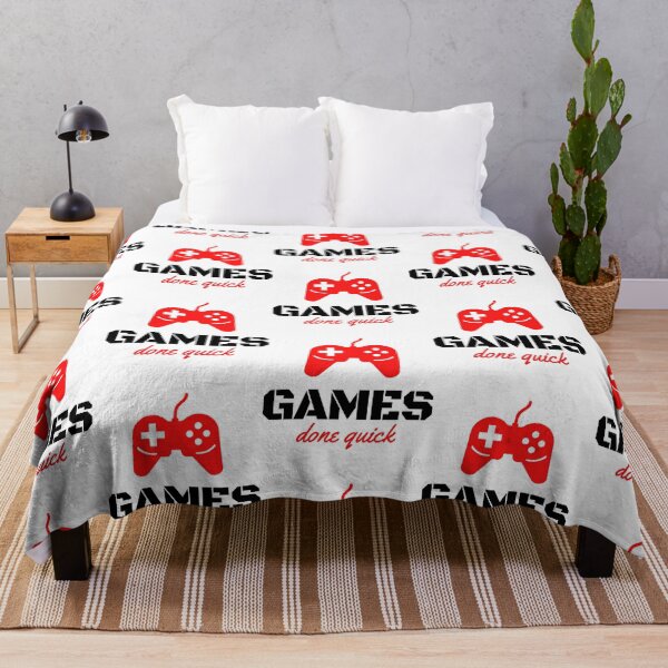 Item preview, Games Done Quick Red Black designed and sold by amoura-mauk.