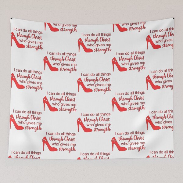 Item preview, I Can Do All Things Through Christ designed and sold by amoura-mauk.