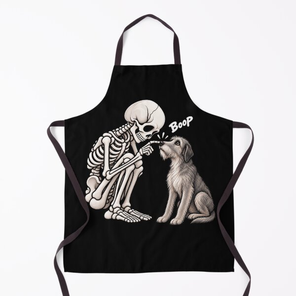 Item preview, Funny Skeleton Irish Wolfhound Dog Boop Halloween Design Mom Dad designed and sold by rafaeltto.