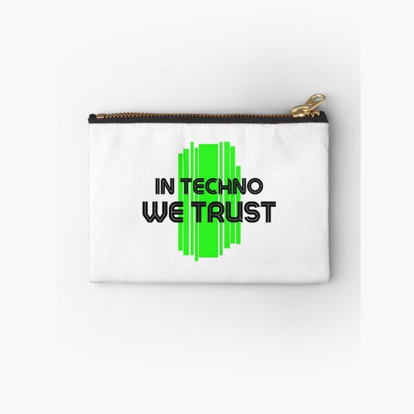 Item preview, In Techno We Trust Green2 designed and sold by amoura-mauk.