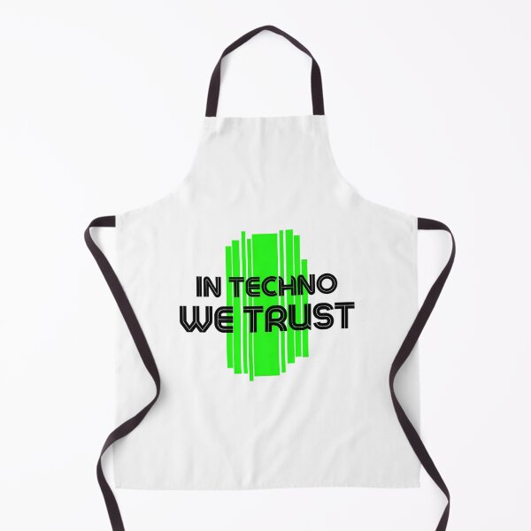 Item preview, In Techno We Trust Green2 designed and sold by amoura-mauk.