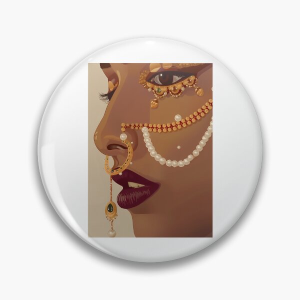 Item preview, Indian Woman Art designed and sold by amoura-mauk.