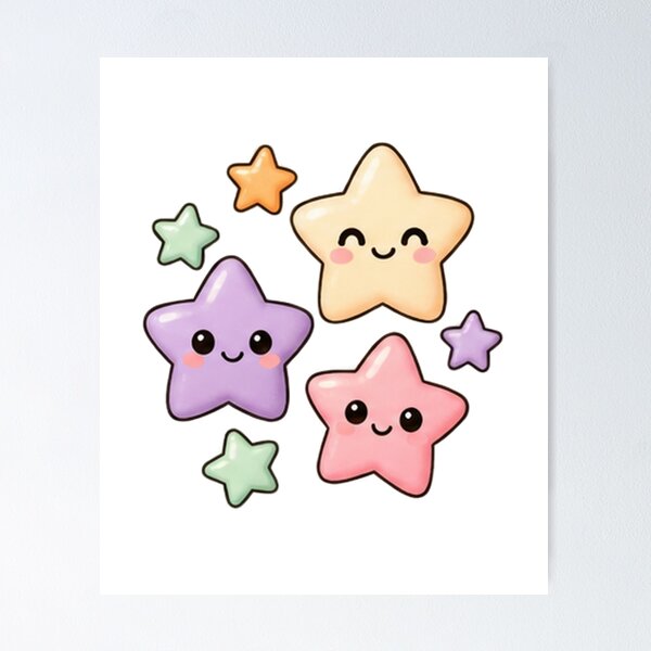 Item preview, kawaii star sprinkles designed and sold by narinzoon.