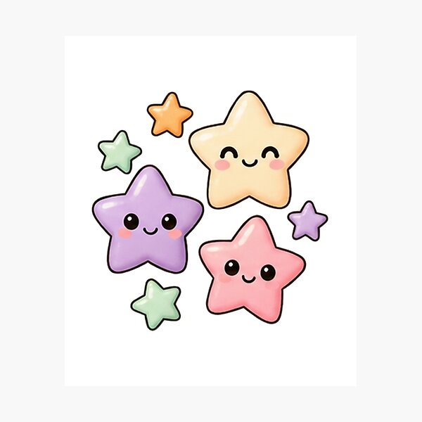 Item preview, kawaii star sprinkles designed and sold by narinzoon.
