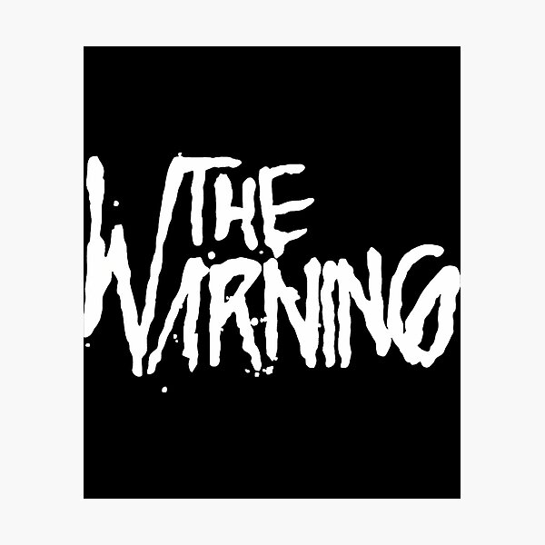 Item preview, The Warning – Band Logo designed and sold by GailStracke96.
