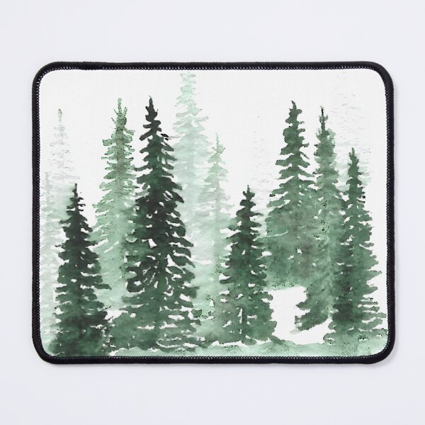 Item preview, Misty Pine Trees designed and sold by Beaver Detail.