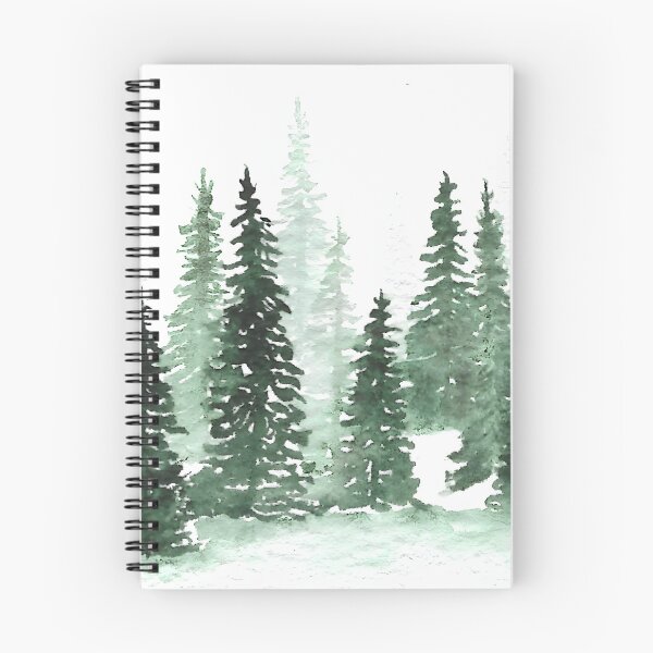 Item preview, Misty Pine Trees designed and sold by Beaver Detail.